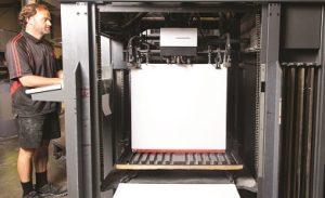 offset printing set up