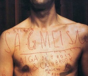Sagmeister human canvas