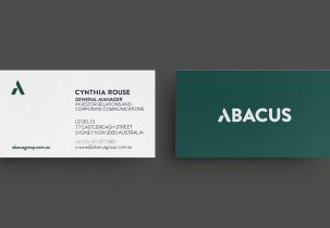 abacus business card