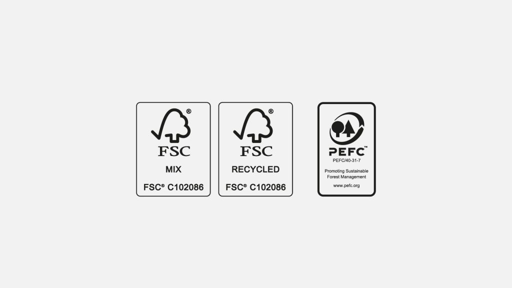 FSC PEFC certifications